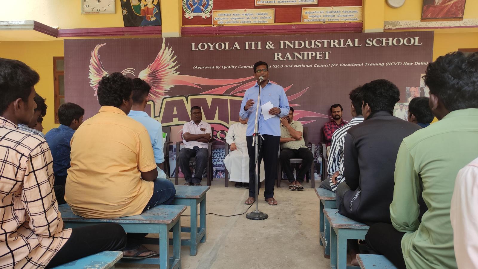 Distribution of notebook and stationeries
